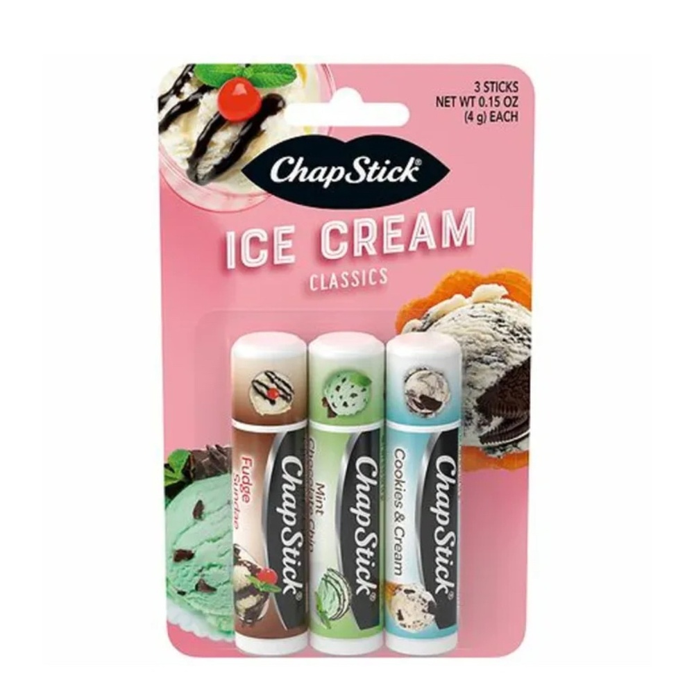 ChapStick ICE CREAM Collection (Set of 3)